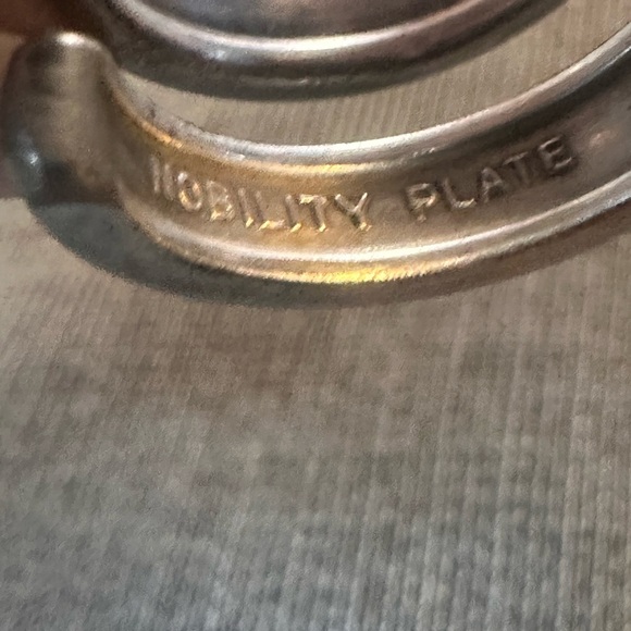 Vintage silver plate spoon ring - Picture 4 of 4